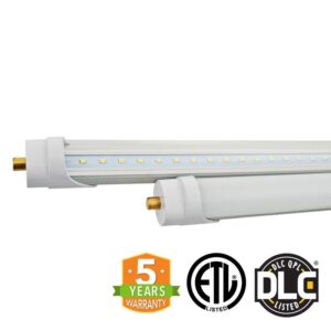 8ft 40W LED Linear Tube - Fa8 Socket - Bypass - (DLC) *Buy By The Box* - Image 5