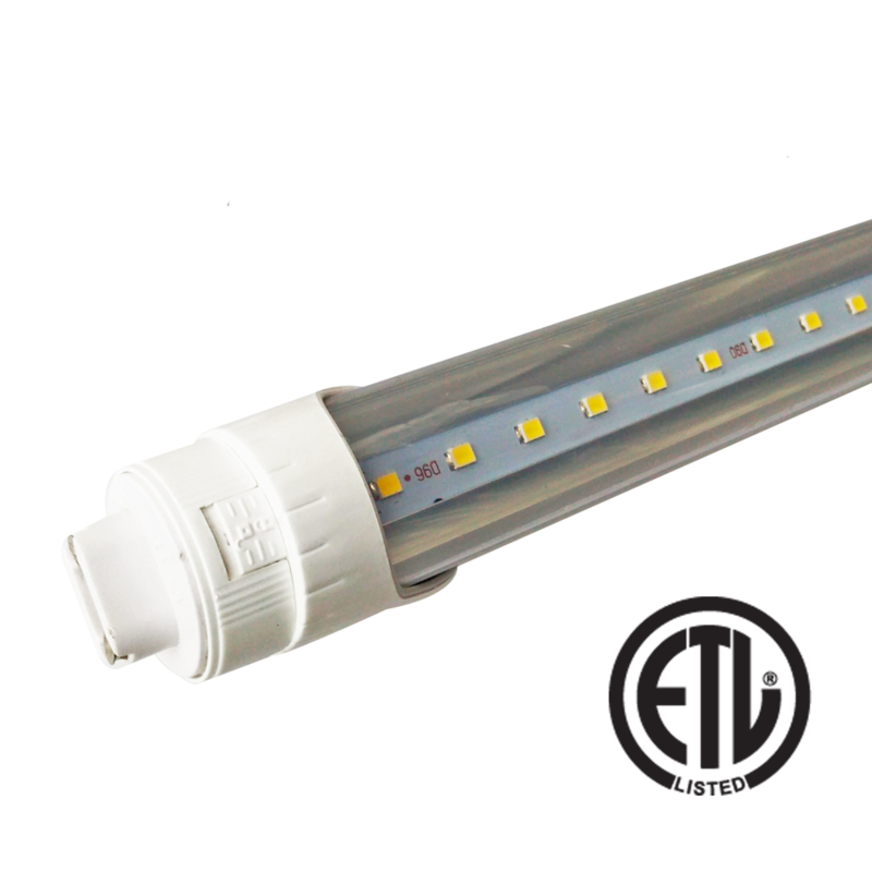 8ft 40W LED Tube – R17D Base – High Output Base – Bypass – (ETL) – *Buy ...