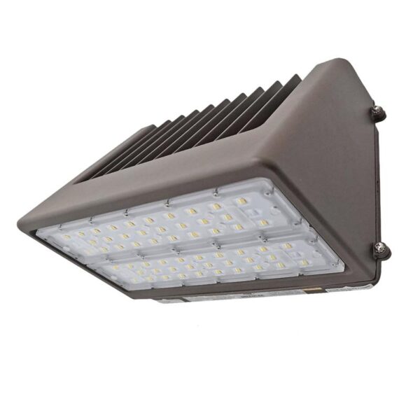 100W LED Wall Pack Light w/ Photocell Outdoor Warehouse Light IP65 DLC Listed 