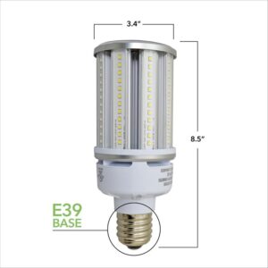 36W LED Corn Light Bulb - Replacement for Fixture 200W MH/ HPS/ HID - 5 Year Warranty - 4kV Surge Protection - (UL+DLC) - Image 4