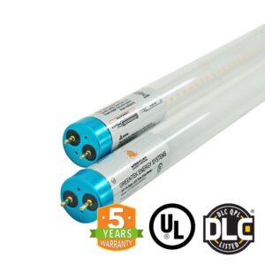 4ft 18W LED Linear Tube - Glass - Ballast Compatible & Single End / Two End Bypass- (UL+DLC) *Buy By The Box Promo* - Image 3