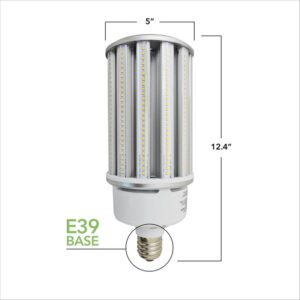 125W LED Corn Light Bulb - Replacement for Fixture 400W MH/ HPS/ HID - 5 Year Warranty - 6kV Surge Protection - (UL+DLC) - Image 4