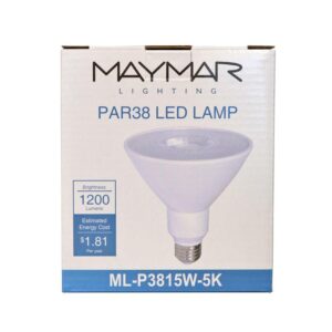 LED PAR38 - 15W - 1200lm - 40° - Dimmable - UL+ES - Image 4