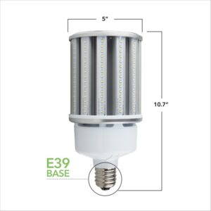 80W LED Corn Light Bulb - Replacement for Fixture 300W MH/ HPS/ HID - 5 Year Warranty - 6kV Surge Protection - (UL+DLC) - Image 5