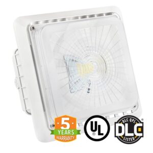 LED Canopy Light - 75W - Outdoor Parking Garage Light - (UL+DLC Listed) - Image 4