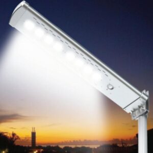 Solar LED Street Light - 4,500 Lumens - Remote Control - Image 5