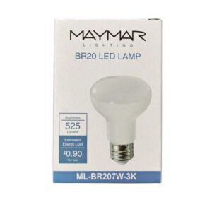 LED BR20 - 7W - 525lm - Dimmable - UL+ES - Image 6