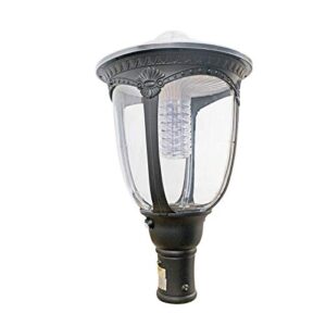 POST TOP SOLAR LED LAMP – 2000 LUMENS - OFF GRID STREET/GARDEN/PARK - Image 8