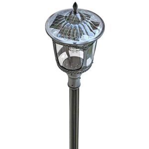 POST TOP SOLAR LED LAMP – 2000 LUMENS - OFF GRID STREET/GARDEN/PARK - Image 9