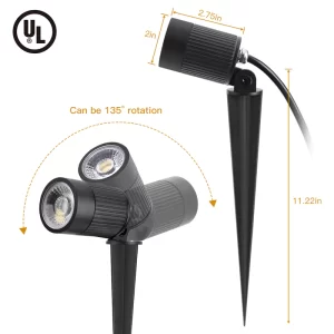 LED Landscape Light - 10W - 630Lm - Accent Light - Stake Mount - Image 3