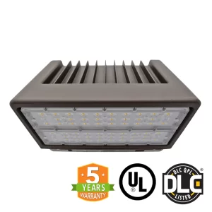 100W LED Wall Pack Light - 13190 Lumens - 320W Equivalent - Full Cutoff - DLC Listed - Image 13