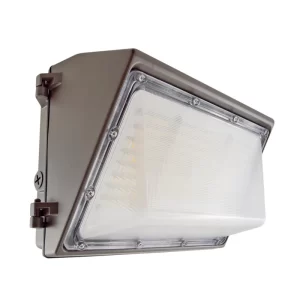 LED Wall Pack Light - 60W - 9,100 Lumens - Photocell Included - SWP3 - Forward Throw - Brown & White - DLC Listed - Image 7