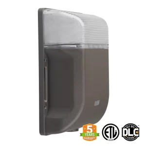 30W LED Mini Wall Pack Light - With Photocell - (ETL + DLC) - Image 3