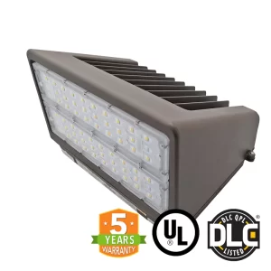 100W LED Wall Pack Light - 13190 Lumens - 320W Equivalent - Full Cutoff - DLC Listed - Image 10