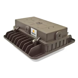 LED Canopy Light - 100W Outdoor Parking Garage Light - Brown & White - (UL+DLC Listed) - Image 6