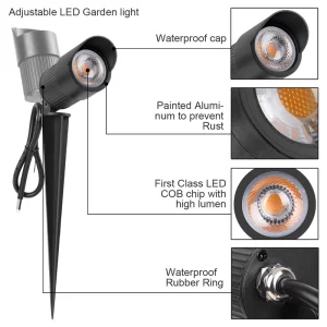 LED Landscape Light - 10W - 630Lm - Accent Light - Stake Mount - Image 15