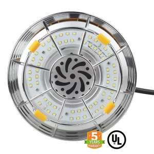 60W LED Temporary Work Light - Industrial LED Corn Light - 6900 Lumens - Hook Mount - Linkable - UL - Image 4