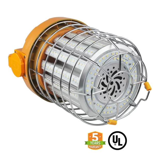 100W LED Temporary Work Light – Construction String Light – 50ft –  Greentekes